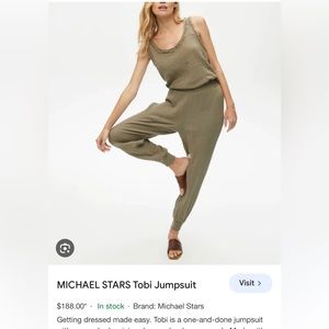 Michael Stars - Tobi jumpsuit - size S